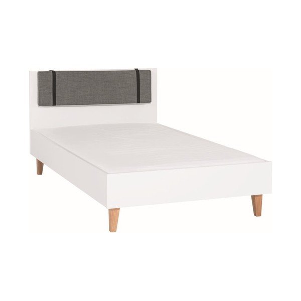 Letto singolo bianco, 120 x 200 cm Concept - Vox-image-2