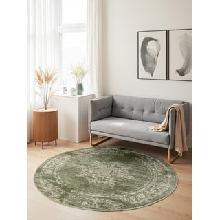Tappeto rotondo verde ø 120 cm Gloria Lydia – Hanse Home