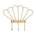 Appendiabiti da parete in metallo in colore naturale Panama - Mauro Ferretti