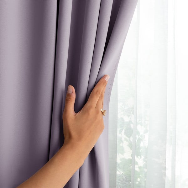 Tenda parzialmente oscurante rosa polveroso 140x270 cm Kierra – Restilo-image-2