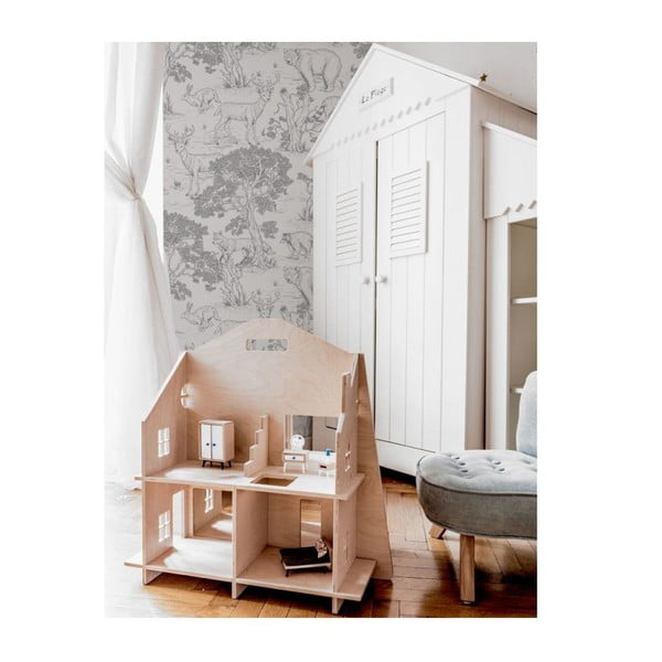 Carta da parati per bambini 100 cm x 280 cm Animals - Dekornik-image-3