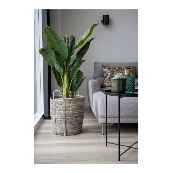 Cestino grigio in foglie di mais Udine - House Nordic-image-2