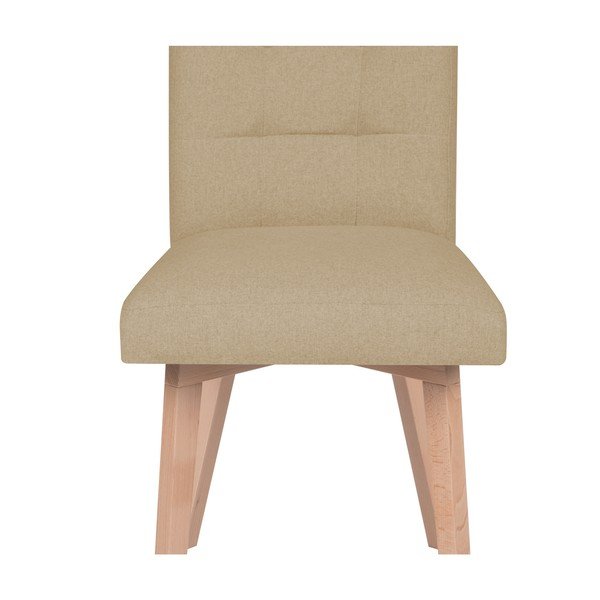 Sedia da pranzo beige Tulip - Mazzini Sofas-image-4