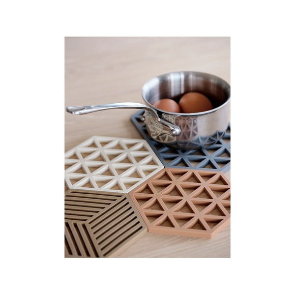 Tappetino in silicone per pentole 24x14 cm Triangles - Zone-image-3