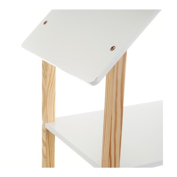 Libreria per bambini bianca 79x131 cm - Casa Selección-image-3