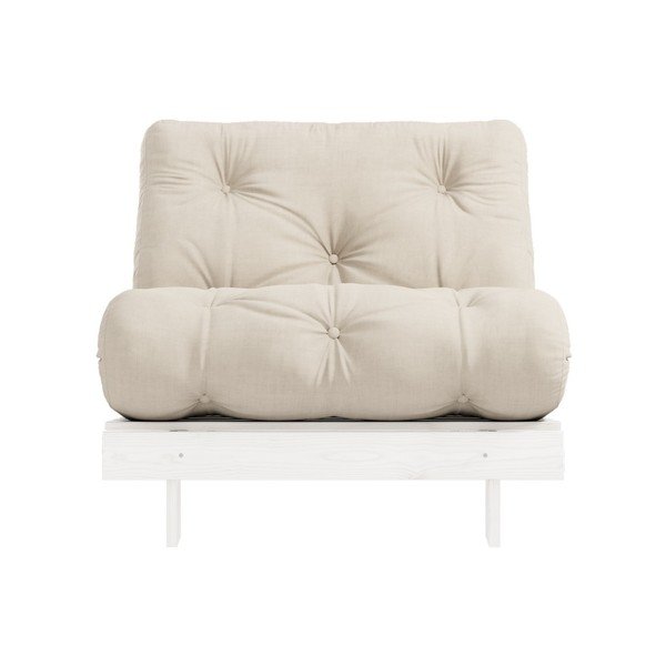 Poltrona Variable Bianco/Beige Roots - Karup Design-image-1