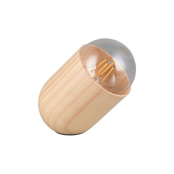 Lampada da tavolo beige (altezza totale 13,5 cm) Nara – Reality