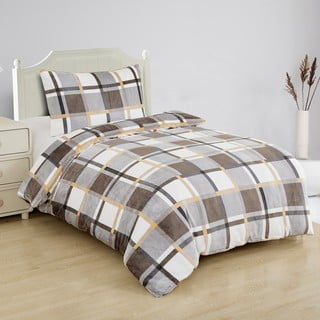 Herside Set di biancheria da letto matrimoniale trapuntato, stile vintage, 3 pezzi, stile boho, circolare, trapuntato, ricamato, in microfibra, decorazione per la casa, per ragazze, adolescenti e