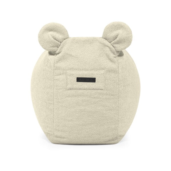 Pouf a sacco per bambini marrone con rivestimento in bouclé Snug 130 Bear – SLOWDOWN-image-3
