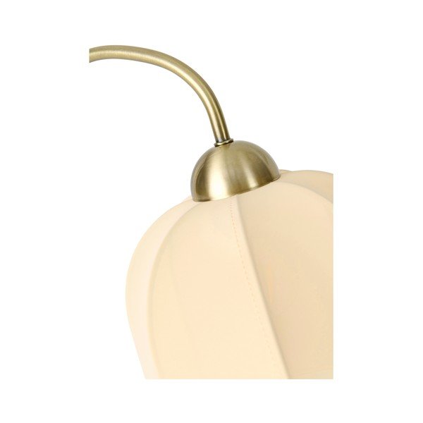 Lampada da terra bianca/nera in tessuto (altezza totale 150 cm) Bell – Ellos Home-image-4