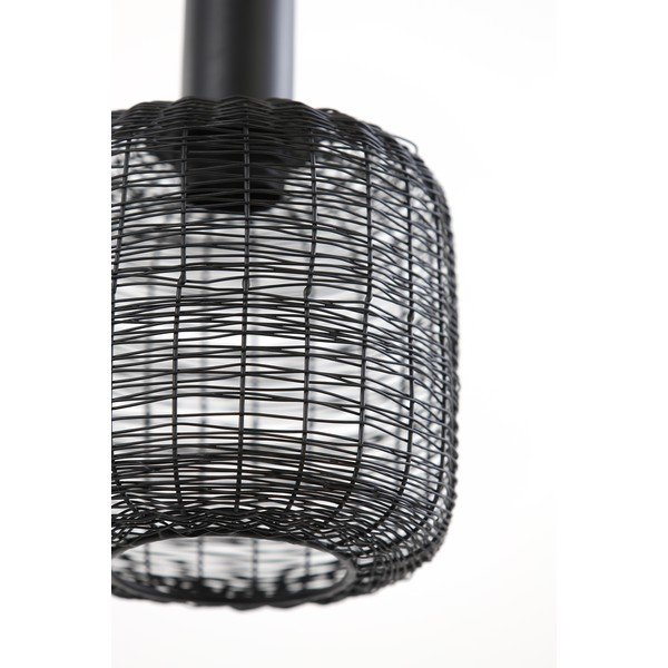 Lampada da tavolo nera (altezza 58 cm) Lekang - Light & Living-image-3