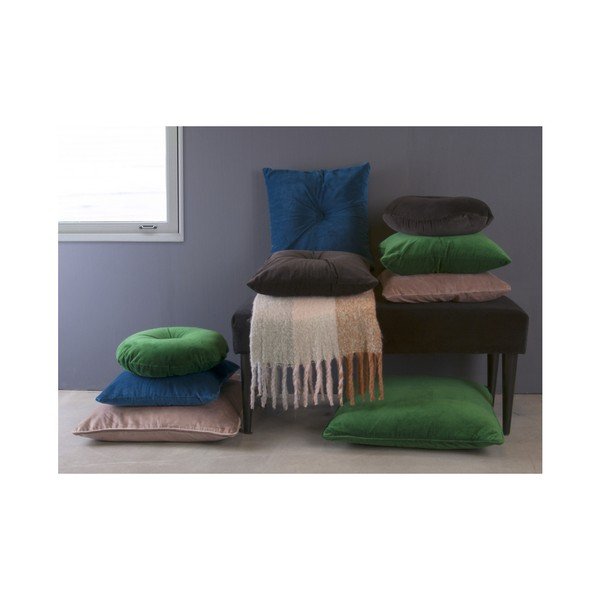 Cuscino in cotone marrone, 60 x 60 cm - PT LIVING-image-2