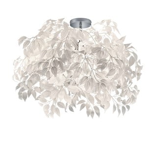 Lampada a sospensione bianca Ciondolo, altezza 73 cm Leavy - Trio