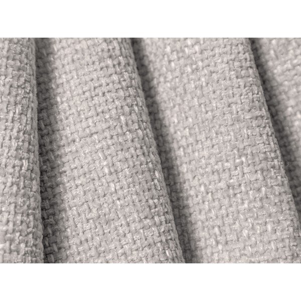 Parte divano componibile grigio chiaro con rivestimento in ciniglia e composizione variabile Lupine – Micadoni -image-3
