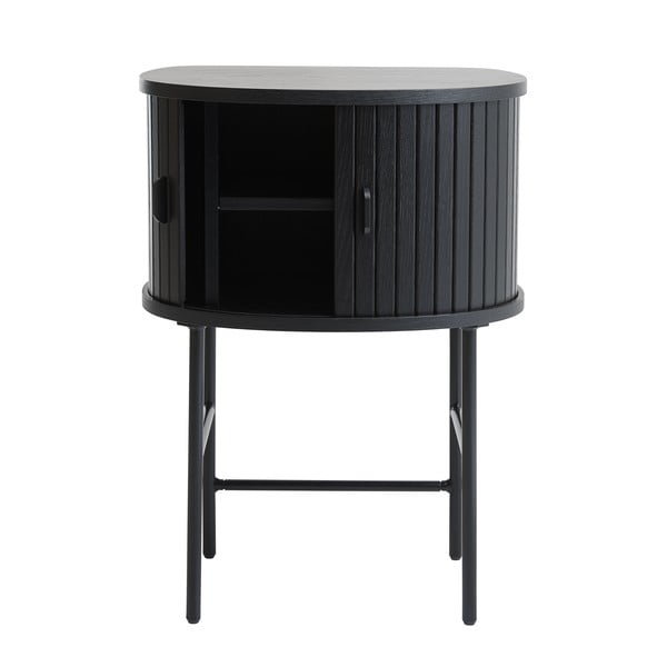 Comodino nero Nola – Unique Furniture-image-2