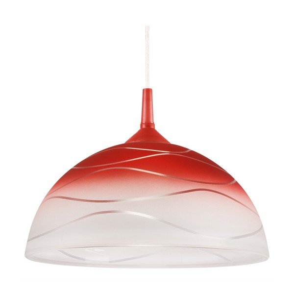 Lampadario rosso ø 30 cm Sfera – LAMKUR-image-4