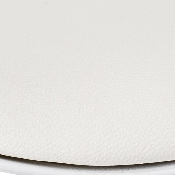 Sgabelli da bar bianchi ad altezza regolabile in similpelle in set di 2 (altezza seduta 56,5 cm) - Casa Selección-image-1