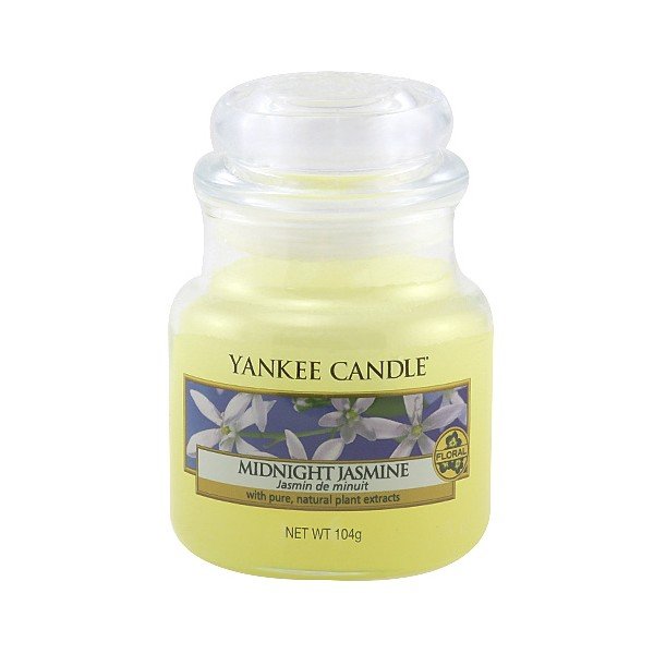 Candela profumata Midnight Jasmine, durata di combustione 25 ore Midnight Jasmine - Yankee Candle