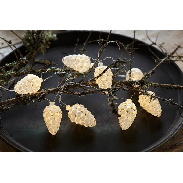 Decorazione natalizia luminosa 8 lampadine lunghezza totale 120 cm Celina – Sirius-image-1