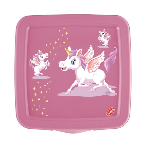 Portapranzo per bambini rosa Unicorn – Snips-image-1