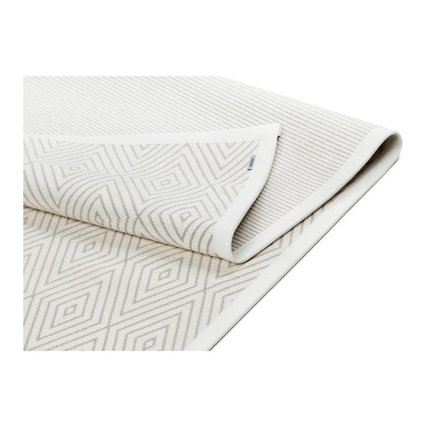 Tappeto bifacciale bianco Bianco, 100 x 160 cm Kalana - Narma-image-3