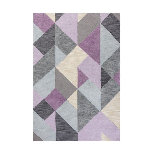 Tappeto viola/grigio 120x170 cm Icon - Flair Rugs