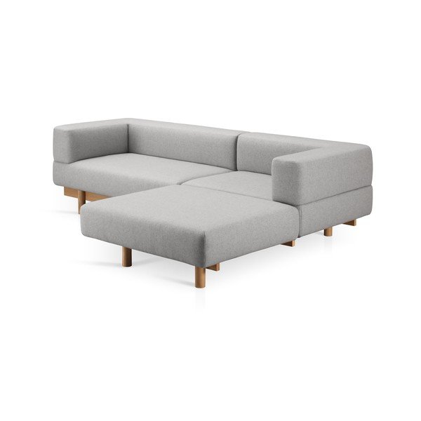 Divano grigio 260 cm Alchemist - EMKO-image-2