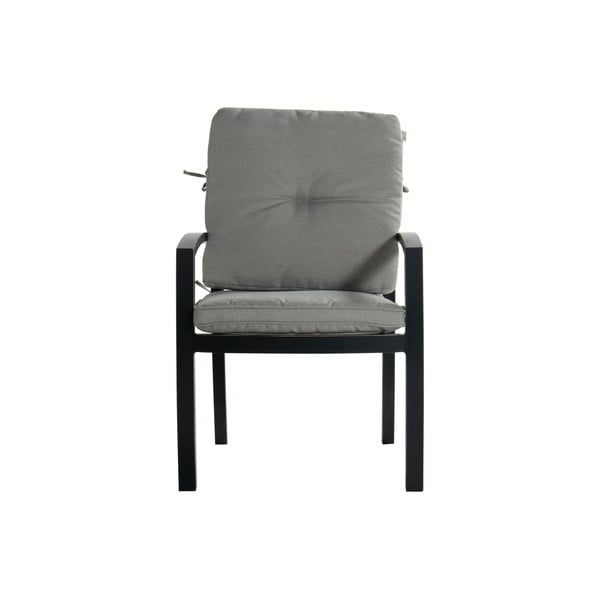 Sedia da esterno grigia in metallo Rosario – Hartman-image-2