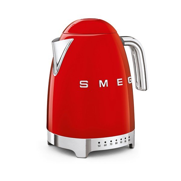 Bollitore rosso in acciaio inox 1,7 l 50's Retro Style – SMEG-image-4