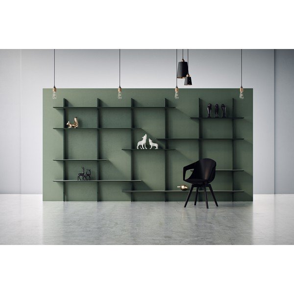 Scaffale modulare nero 162x190 cm Bridge - Tenzo-image-4