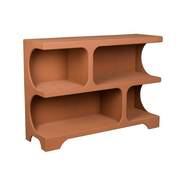 Libreria color terracotta 120x85x37 cm Dundee – Dutchbone-image-2
