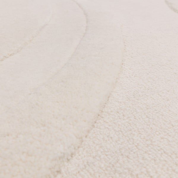 Tappeto in lana bianca 200x290 cm Olsen - Asiatic Carpets-image-3