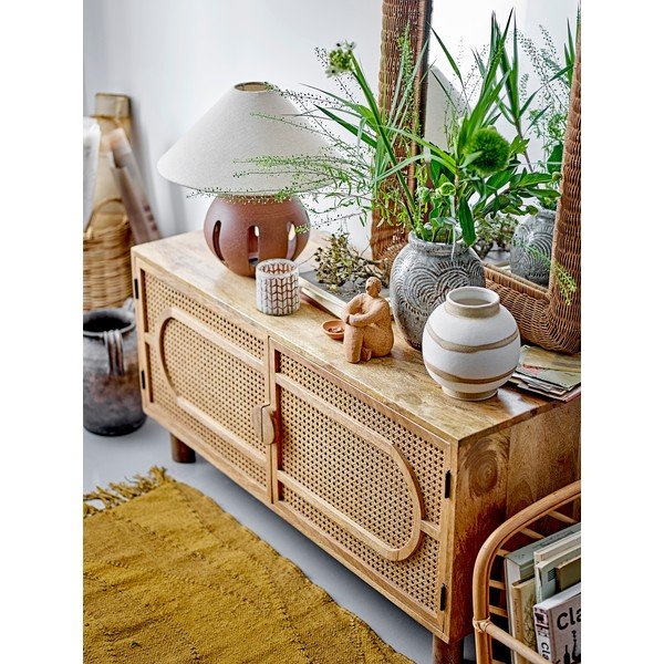 Cassettiera bassa in legno di mango in colore naturale 90x54 cm Pablo - Bloomingville-image-1