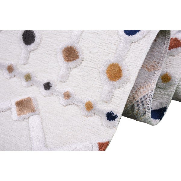 Tappeto beige in misto cotone , 200 x 290 cm Milas - Vitaus-image-1
