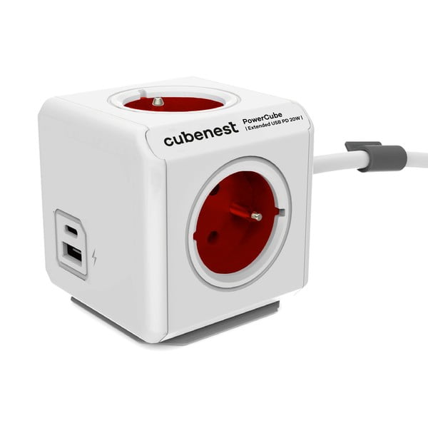 Presa di corrente PowerCube Extended USB - Cubenest