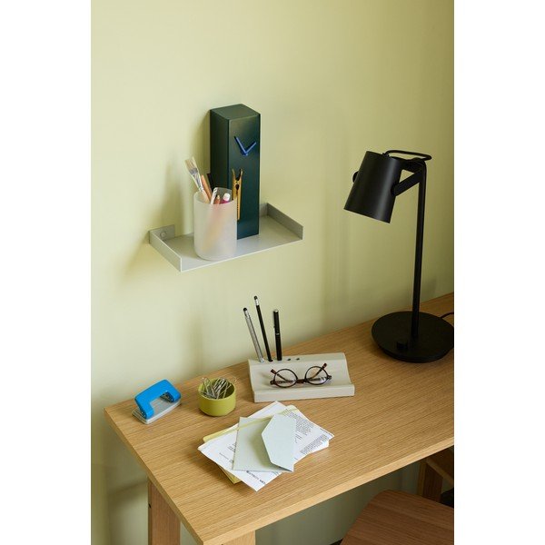 Mensola grigio chiaro in metallo 30 cm Sheets – Hübsch-image-1