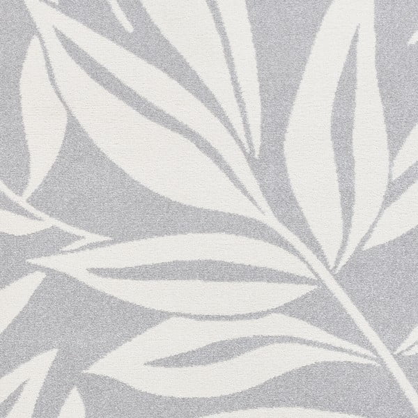 Tappeto in grigio chiaro 120x170 cm Sorral Leaves  – Catherine Lansfield-image-4