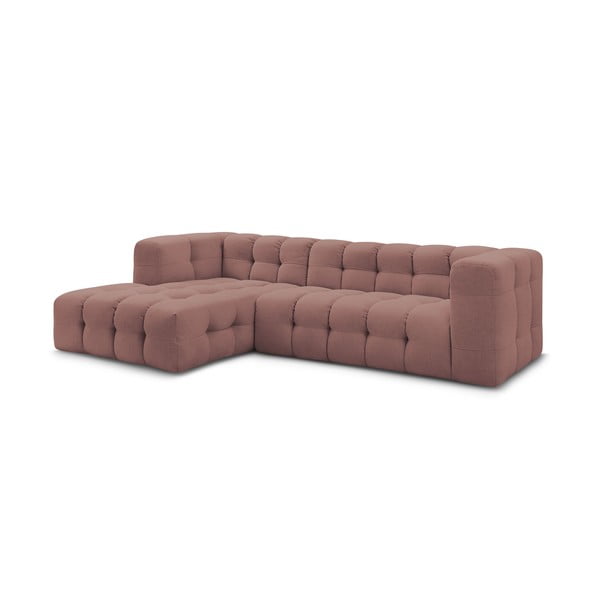 Divano angolare in rosa chiaro Cloud – Bobochic Paris-image-3