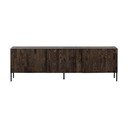 Mobile TV marrone in pino massiccio 180x56x46 cm Bono – WOOOD
