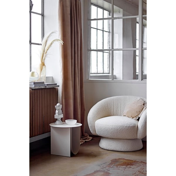 Tavolino rotondo in metallo ø 43 cm Cher - Bloomingville-image-2