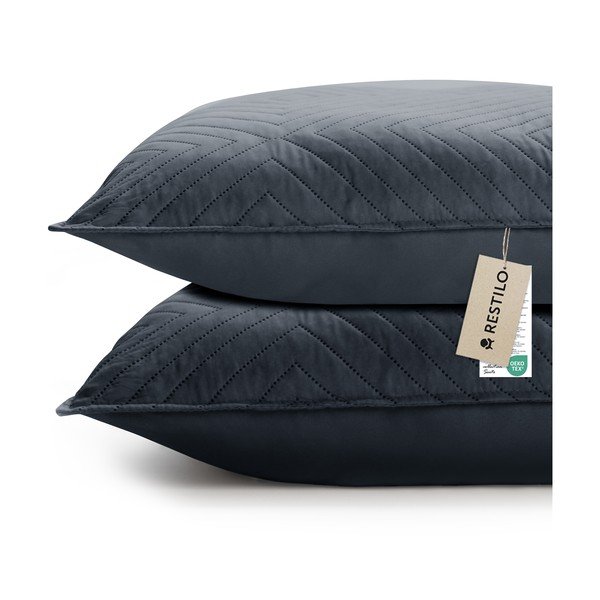 Federe decorative in set in microfibra 2 pz 50x70 cm Softa – Restilo