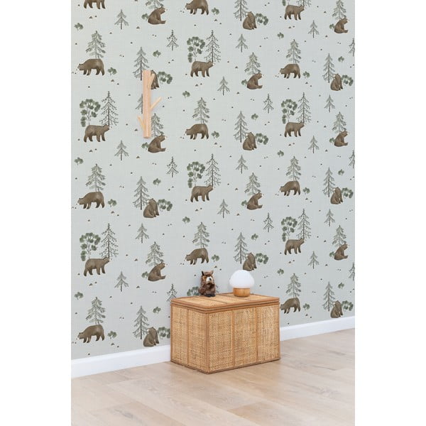 Carta da parati per bambini 10 m x 50 cm Mountain & Bears - Lilipinso-image-2