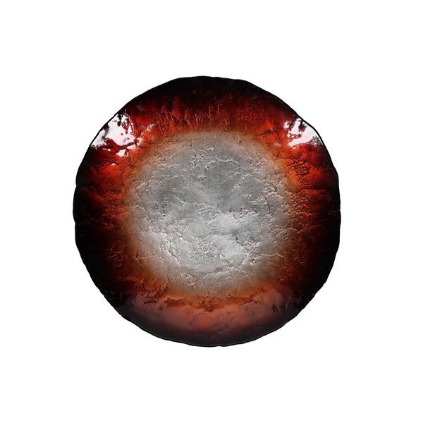 Vassoio decorativo in vetro ø 50 cm Cosmo – S|P Collection-image-2