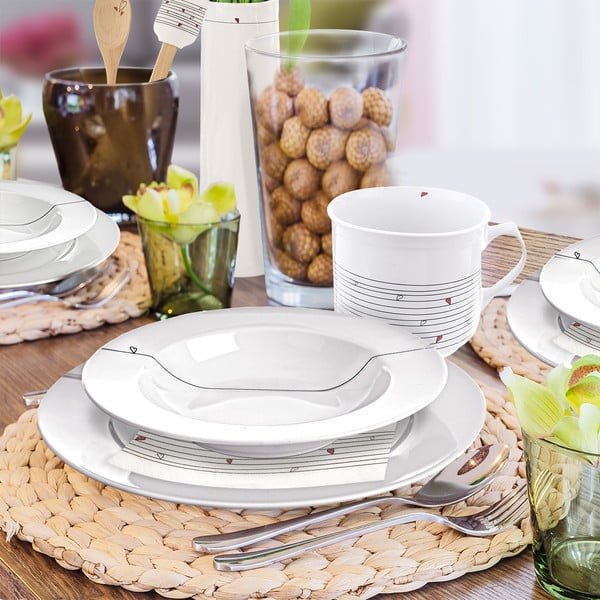 Set da pranzo in porcellana 18 pz – Orion-image-1