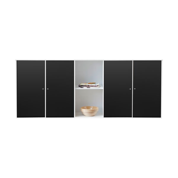 Scrigno da parete in bianco e nero Hammel , 169 x 69 cm Mistral Kubus - Hammel Furniture
