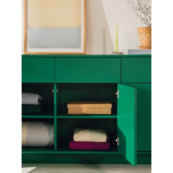 Credenza verde 160x91x46 cm Rali – noo.ma-image-3