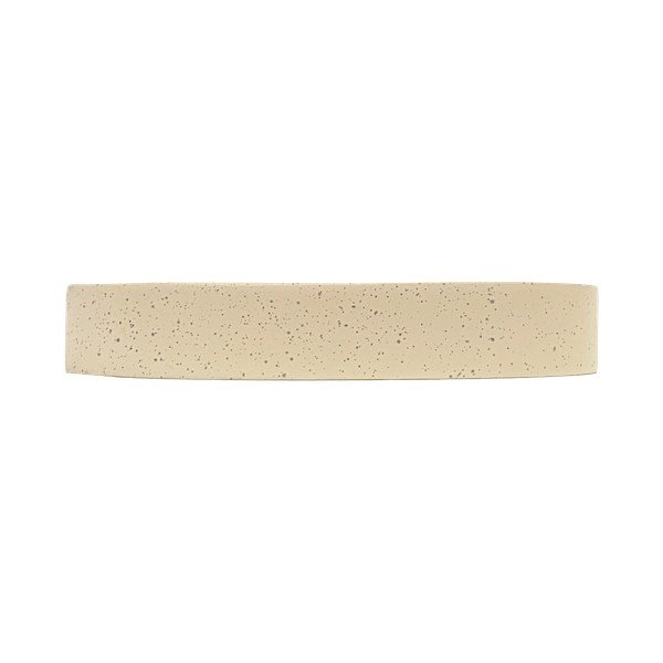 Portasaponetta beige in poliresina Oria – douceur d'intérieur-image-4