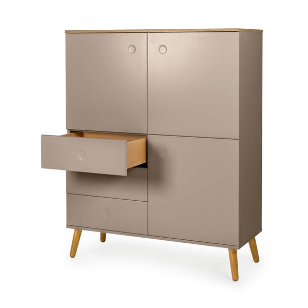 Cassettiera marrone , 109 x 137 cm Dot - Tenzo-image-3