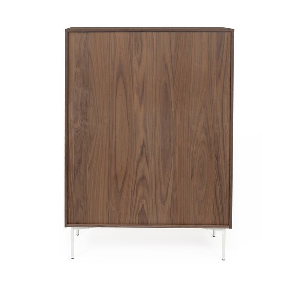 Credenza marrone in legno di noce, 100 x 140 cm Flop - Woodman-image-4