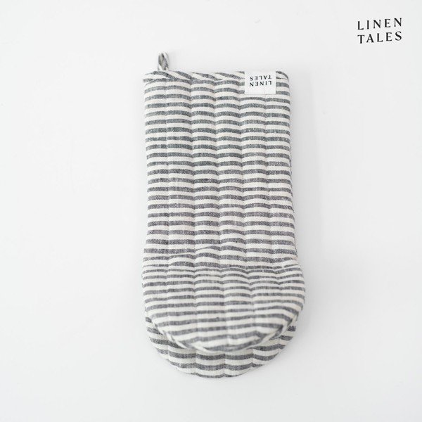 Presina in lino Thin Black Stripes - Linen Tales-image-2